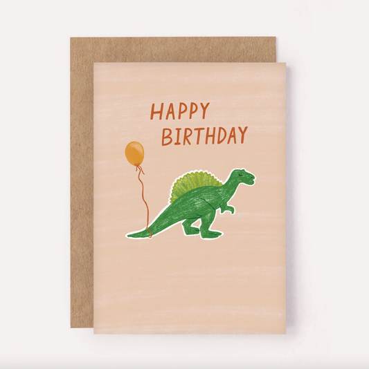 Dinosaur // Birthday Card