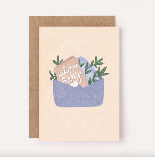 Welcome Baby // New Baby Card