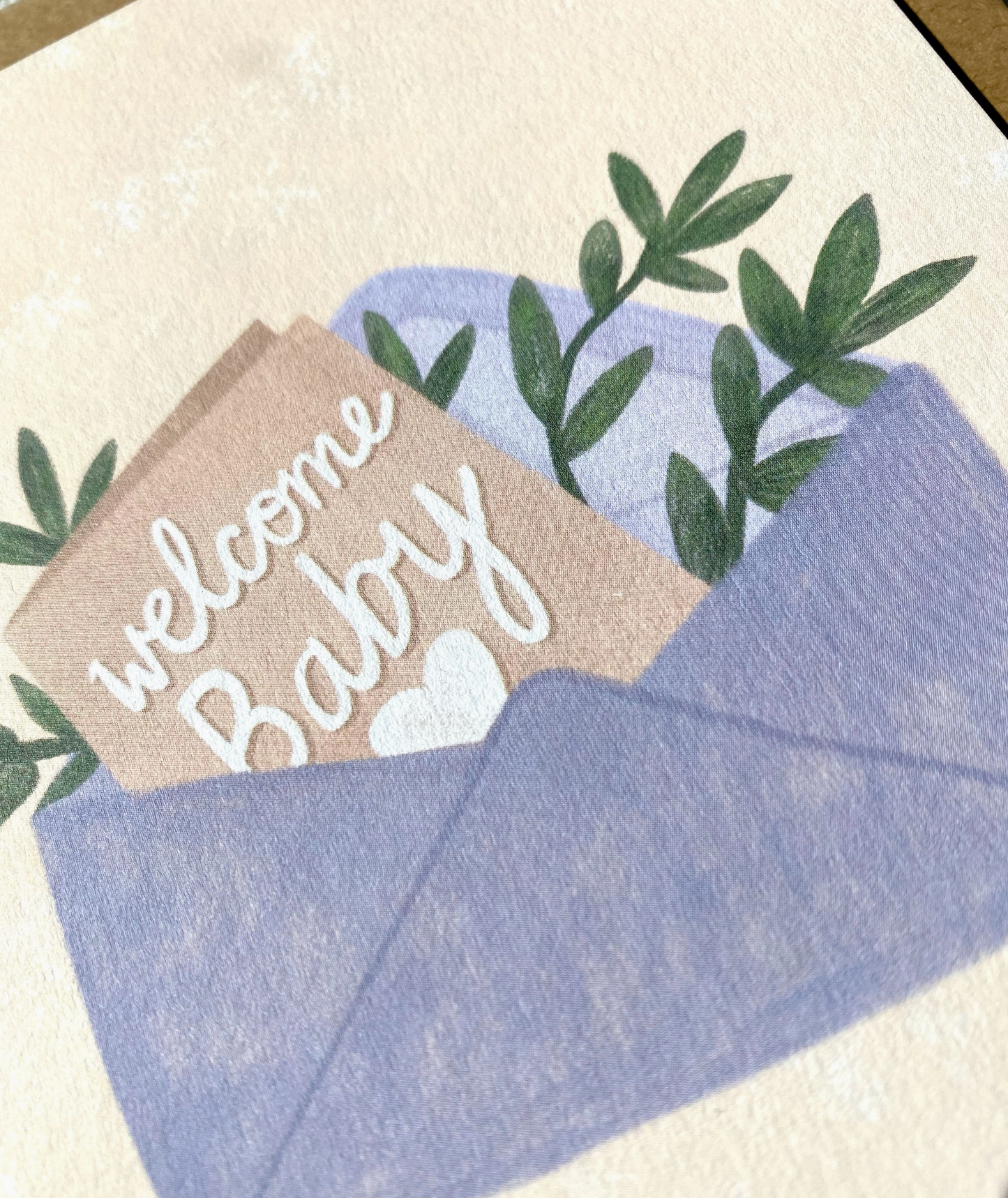 Welcome Baby // New Baby Card