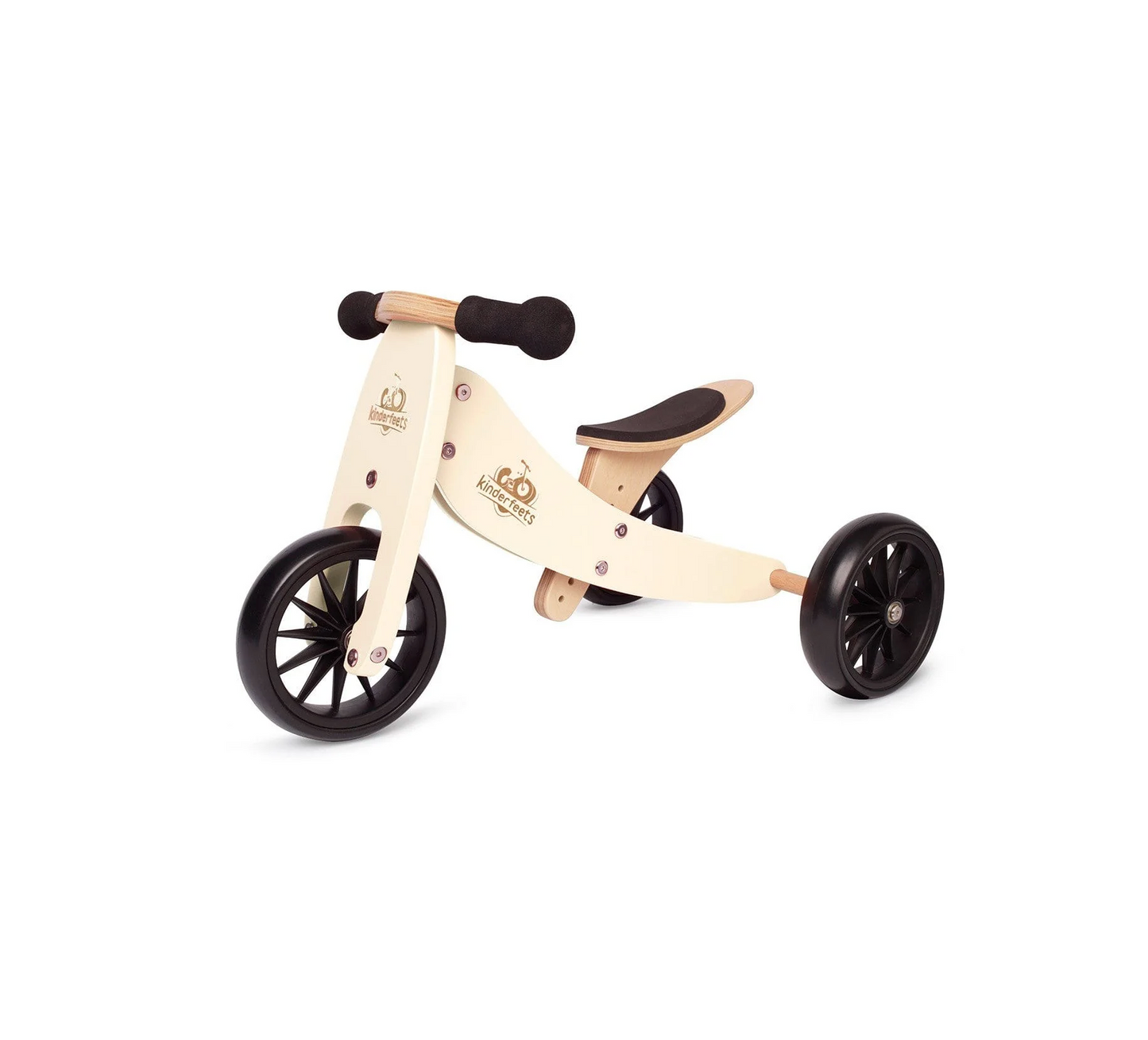 Kinderfeets Tiny Tot 2 in 1 Trike // Cream