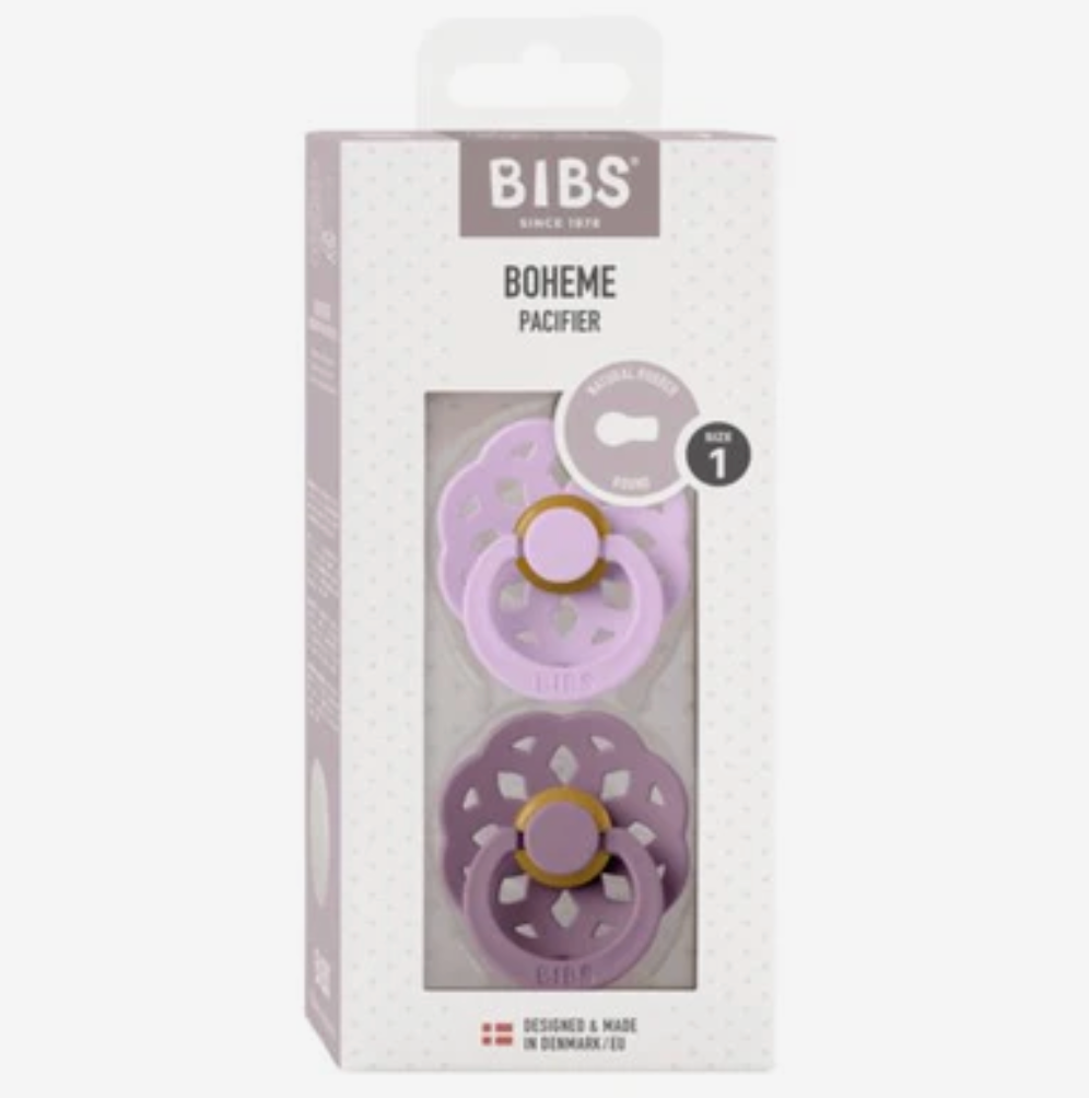 BIBS - Boheme Violet Sky/Mauve 2pk