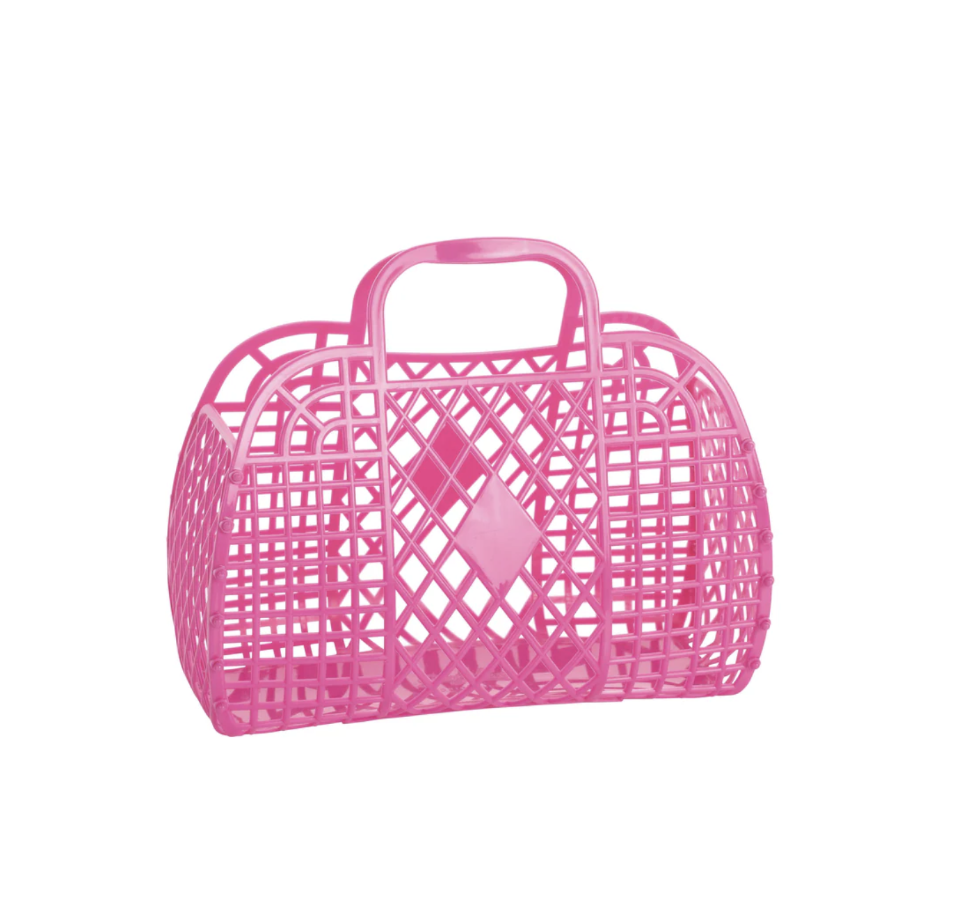 Retro Basket Berry Pink