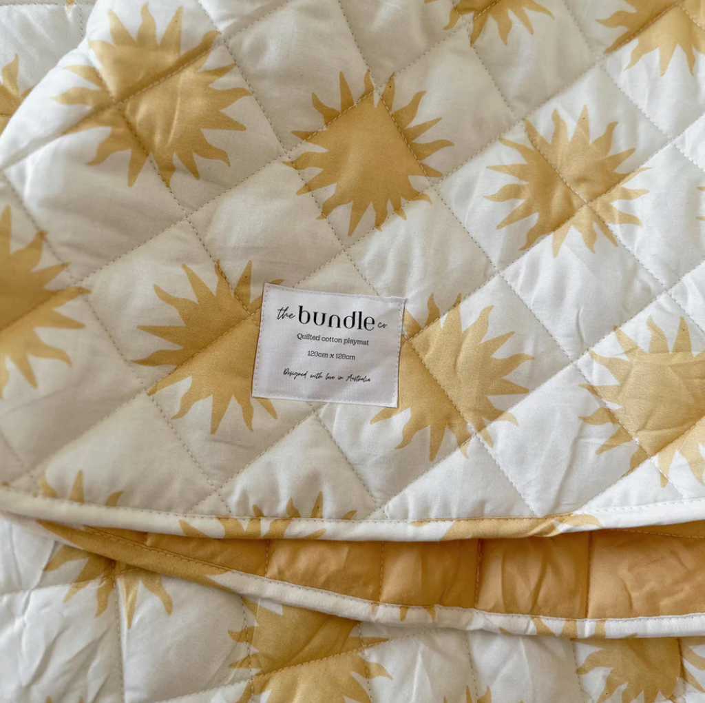 Sunshine Playmat // Quilted Cotton