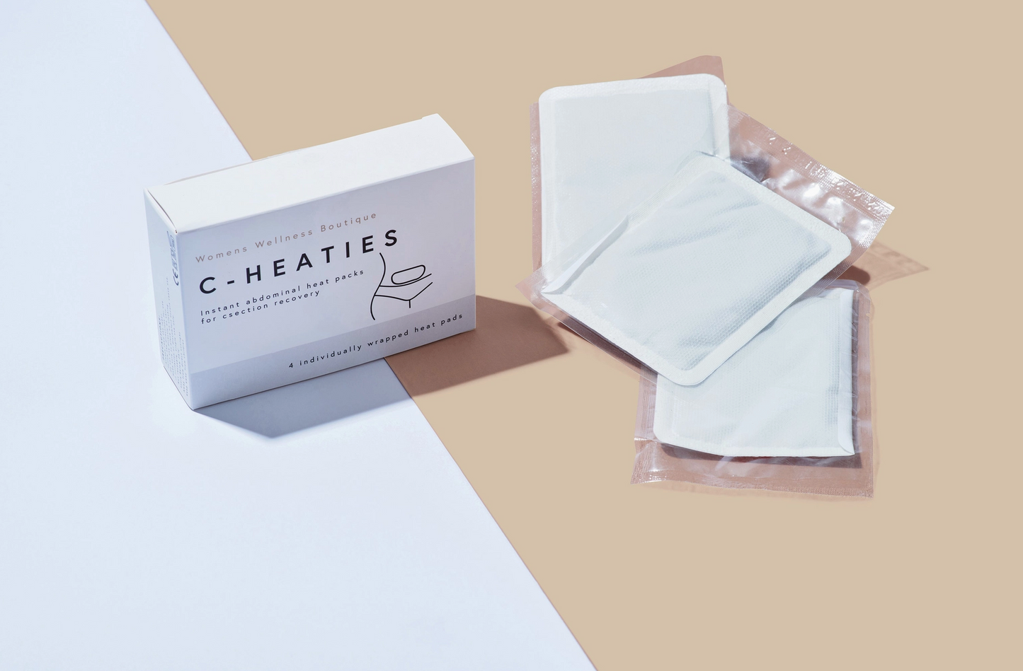 C-Heaties // Instant Heat Packs For Csection Scars