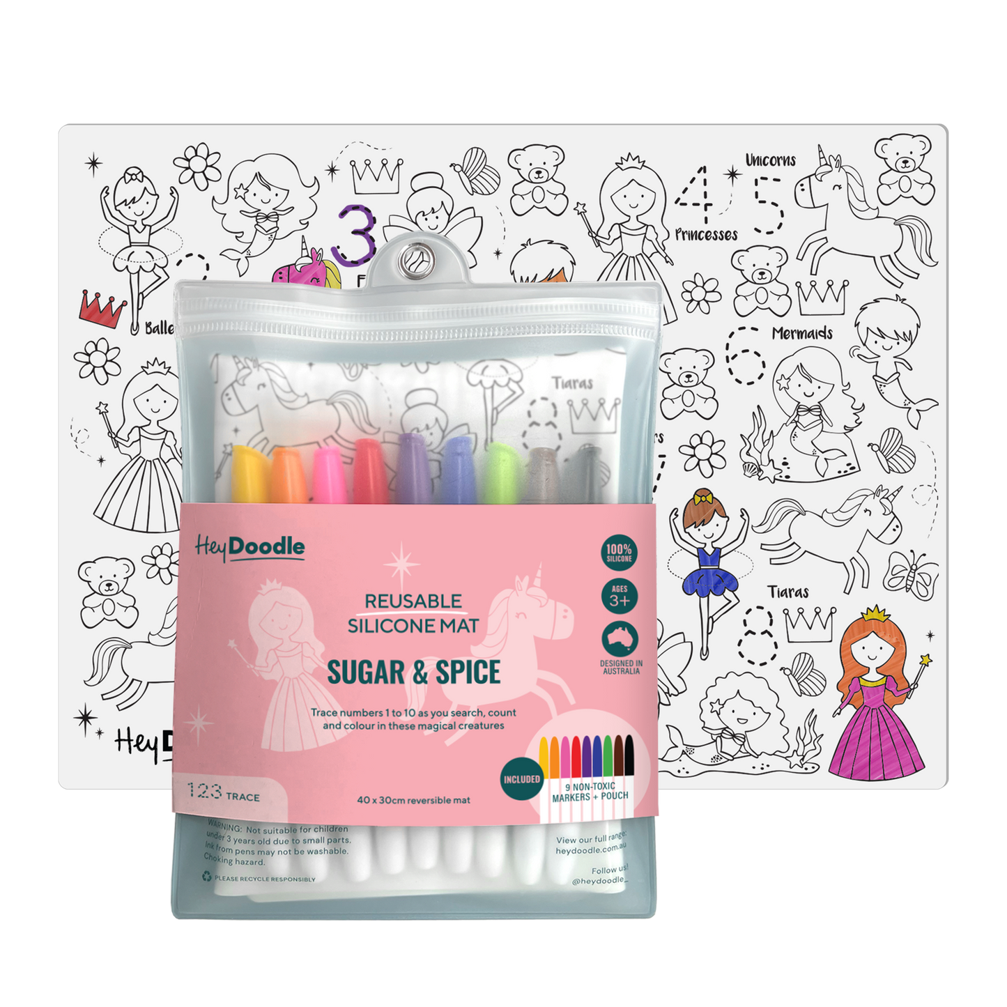 Sugar & Spice Drawing Mat