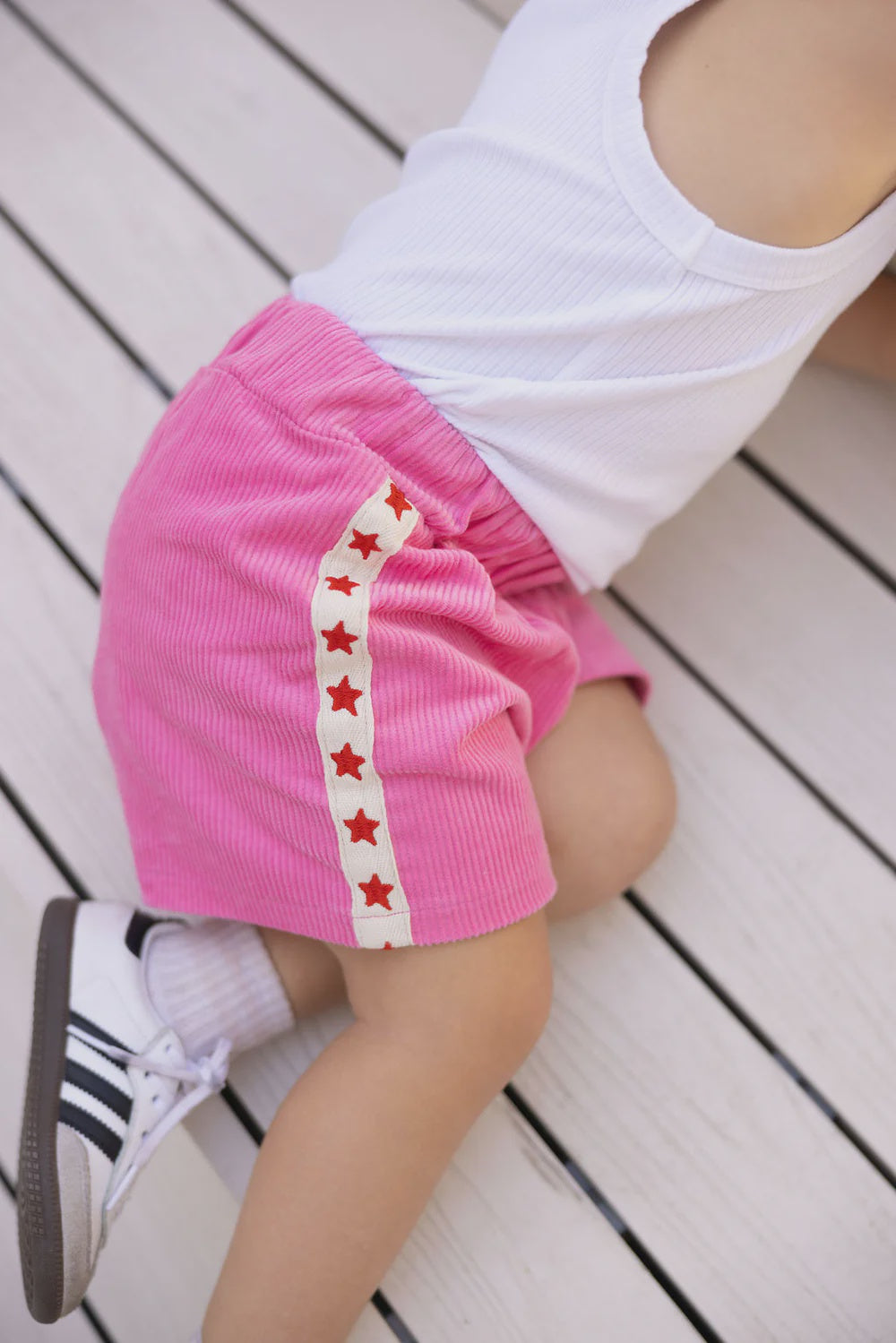 Playtime Cord Shorts - Pink