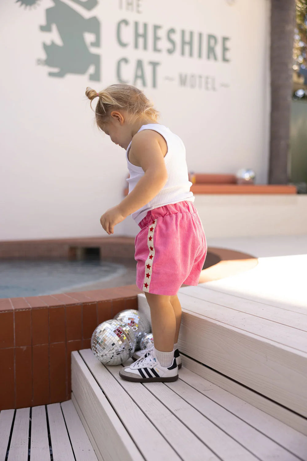 Playtime Cord Shorts - Pink