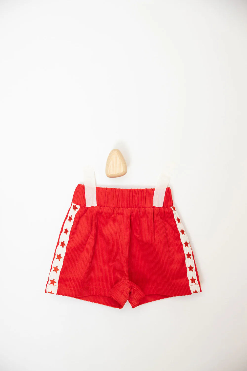 Playtime Cord Shorts - Red