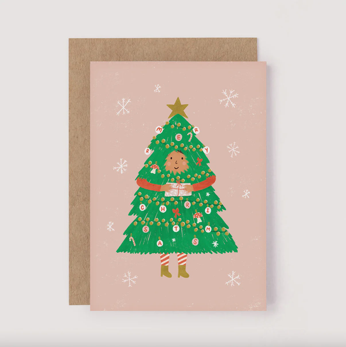 Christmas Tree Helper Card