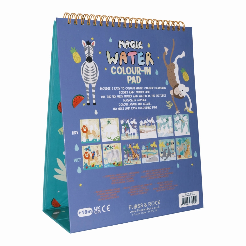 Magic Water Colouring Flipbook- Jungle