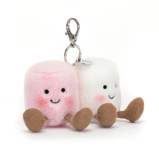 Amuseables Pair of Marshmallows Bag Charm