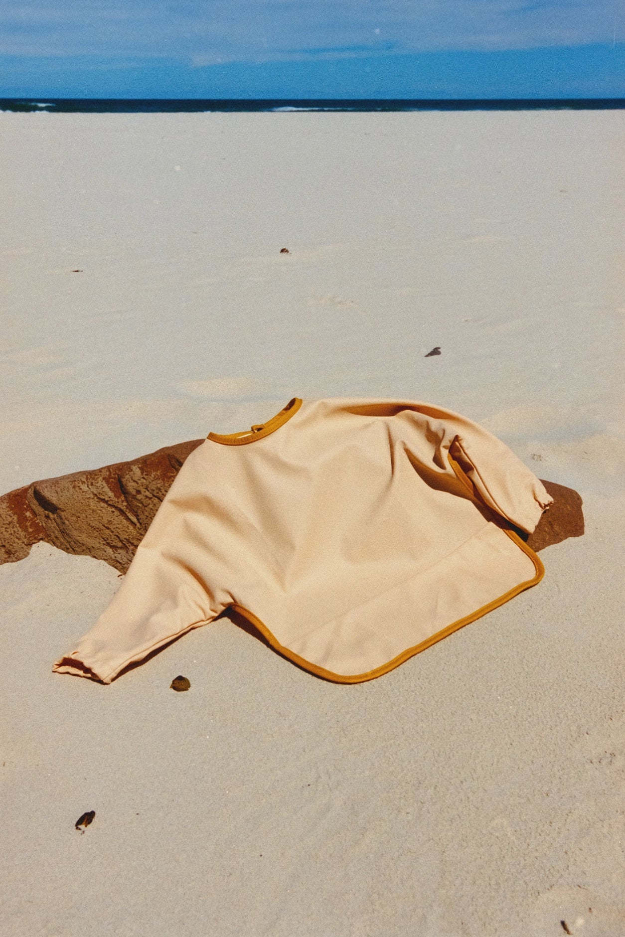 Smock Bib | Sand Two-Tone