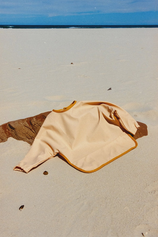 Smock Bib | Sand Two-Tone