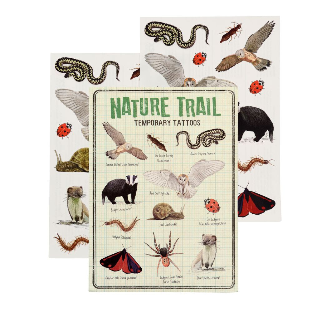 Temporary Tattoos - Nature Trail