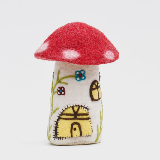 Fairies and Gnomes House - Red Mushroom (Toadstool)